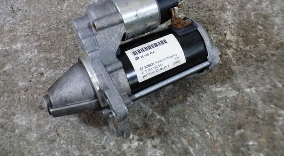 Opel Corsa E Starter motor CART25198414 25198414 20170112