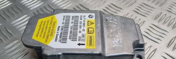 BMW 5 E60 E61 Airbag control unit/module 9118931 220439135 6577911893102