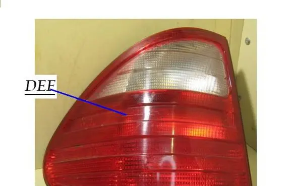 Mercedes-Benz E W210 Rear/tail lights A2108204764