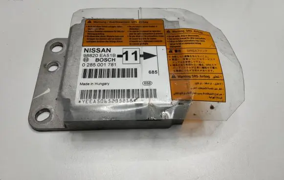 Nissan Pathfinder R51 Airbag control unit/module 98820EA51B 0285001781 YEEA5065235218