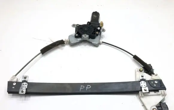 Front door window regulator with motor