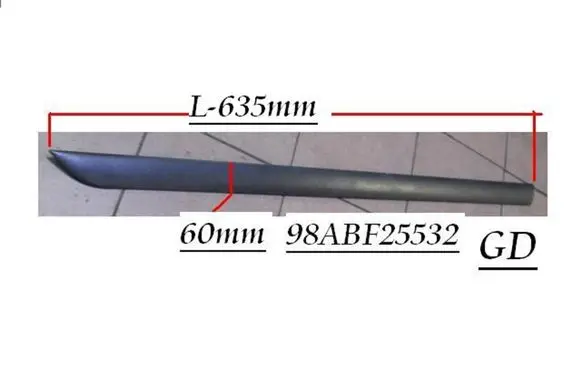 Ford Focus Rear door trim (molding) 98ABF25532