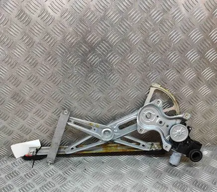 Front door window regulator with motor