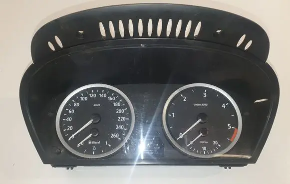 BMW 5 E60 E61 Speedometer (instrument cluster) 6945633 6934312