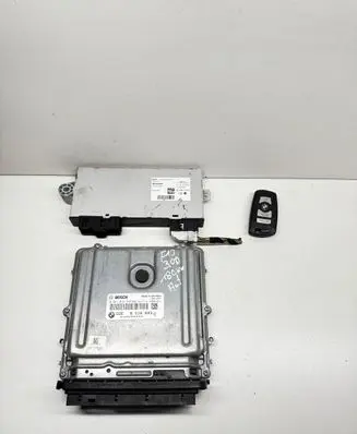 BMW 5 F10 F11 Engine ECU kit and lock set 8510643 0281016938 030090440