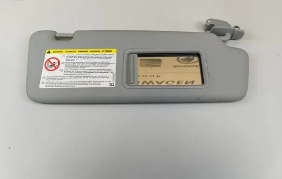 Audi A3 S3 8V Sun visor 8V0857552DFT9 8V0857552D