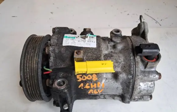 Peugeot 5008 Air conditioning (A/C) compressor (pump) 9671216780