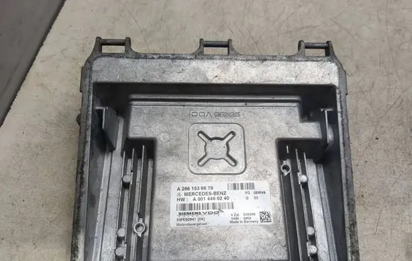 Mercedes-Benz A W169 Engine control unit/module A2661536679 A0014460240 5WK90941