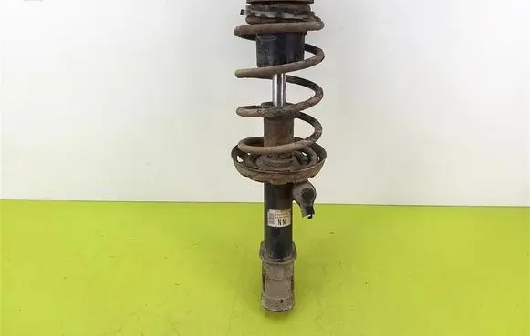 Front shock absorber with coil spring