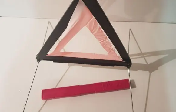Emergency warning sign