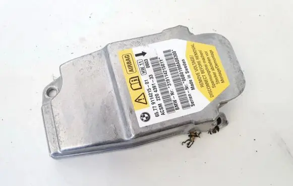 BMW 5 E60 E61 Airbag control unit/module 911421501 9114215-01