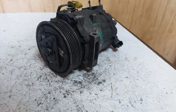 Peugeot 407 Air conditioning (A/C) compressor (pump) 9648238480