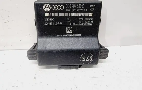 Volkswagen PASSAT B6 Gateway control module 3C0907530C 3C0907951A