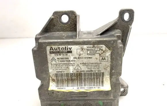 Airbag deployment crash/impact sensor