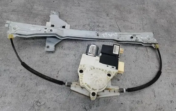 Citroen C4 I Front door window regulator with motor 9647441380