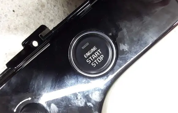 Engine start stop button switch