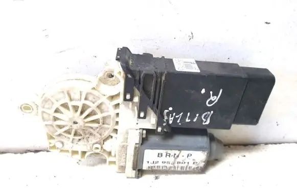 Volkswagen New Beetle Front door window regulator motor 1J2959801B