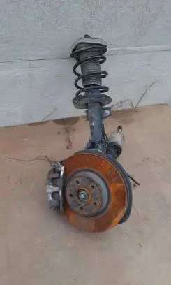 Mercedes-Benz GLK (X204) Front wheel hub spindle knuckle A2043204338