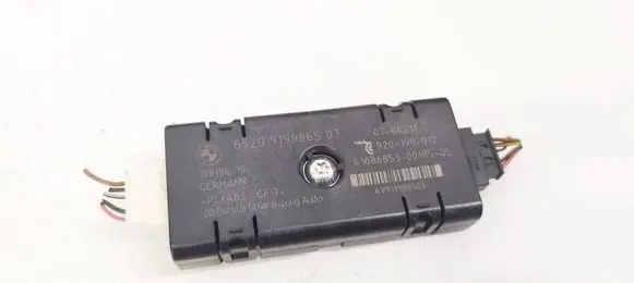 BMW 5 GT F07 Antenna control unit 6520919986503