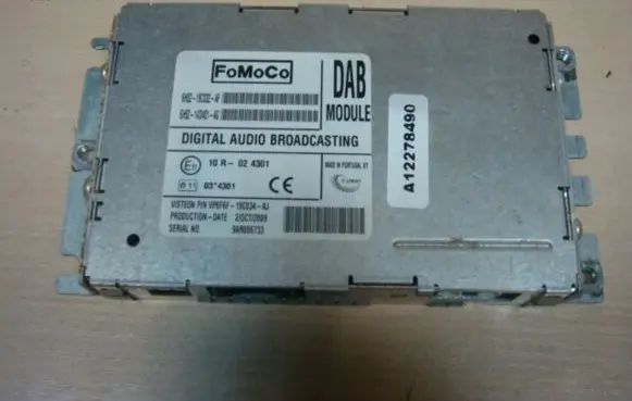 Jaguar XF X250 Other control units/modules 6H5219C032AF
