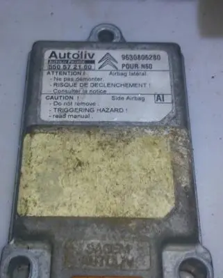 Citroen Xsara Airbag control unit/module 9630806280