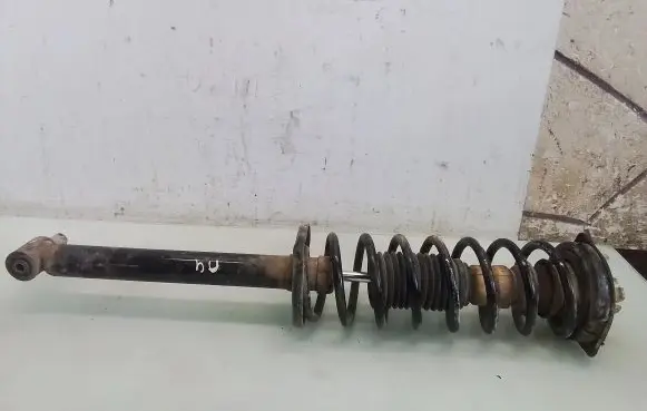 Rear shock absorber with coil spring