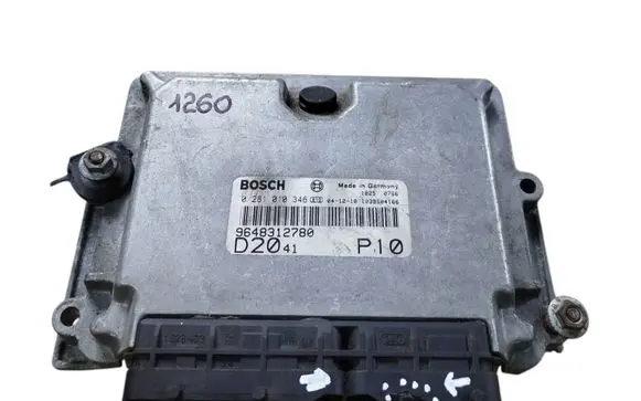 Citroen Jumper Engine control unit/module 0281010346 9648312780
