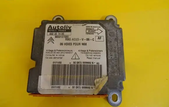 Citroen Xsara Airbag control unit/module 602327400