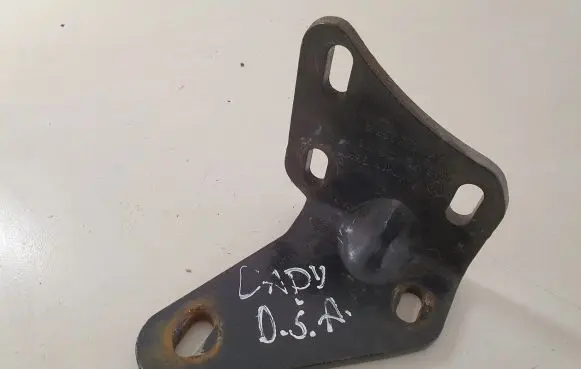 Volkswagen Caddy Sliding door lower roller guide/hinge 2K0843398A