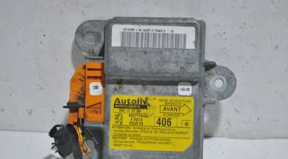 Peugeot 407 Airbag control unit/module 9637176480