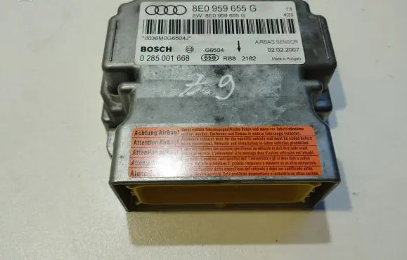 Audi A4 S4 B7 8E 8H Airbag control unit/module 8E0959655G 0285001668