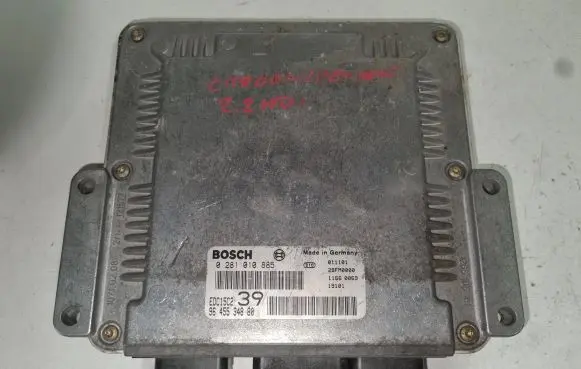 Citroen C5 Engine control unit/module 0281010885 9645534880 EDC15C2