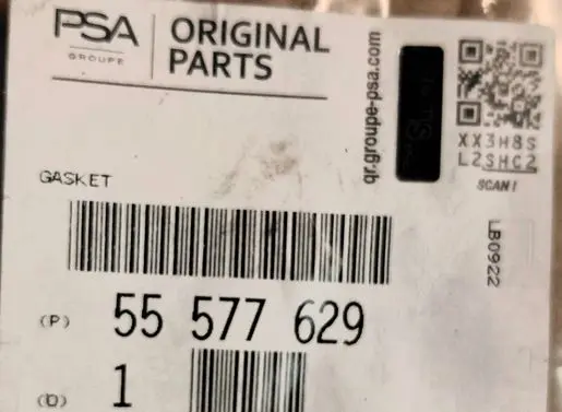 Opel Insignia A Rocker cam cover 55577629