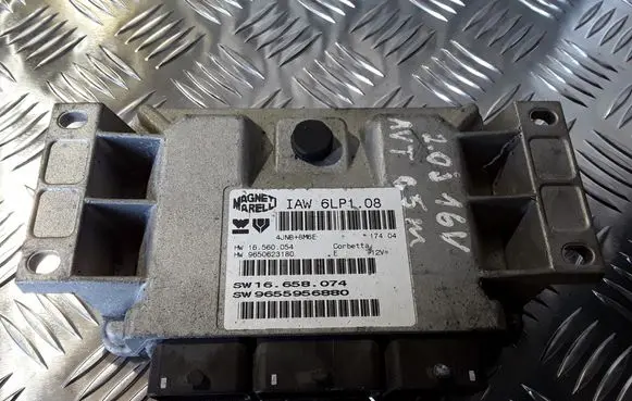 Citroen C5 Engine control unit/module IAW6LP108 9650623180 9655956880