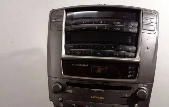 Lexus IS 220D-250-350 Radio/CD/DVD/GPS head unit 8612053370 FXMG9007ZT