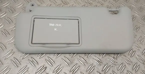 Toyota Yaris Sun visor 