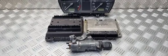 Skoda Fabia Mk1 (6Y) Engine ECU kit and lock set 038906019HT 0281010947 1039S00316