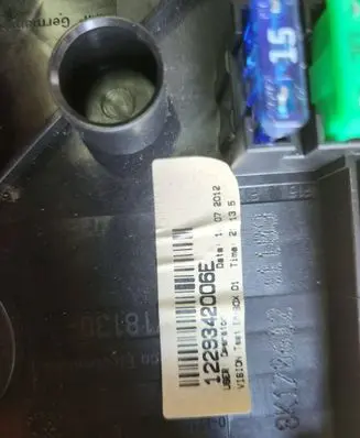 Skoda Octavia Mk2 (1Z) Fuse box set