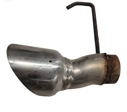 Ford Mustang VI Muffler ending 