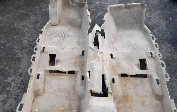 Audi A6 S6 C7 4G Front floor carpet liner 4G1863021