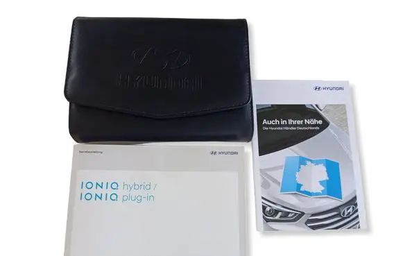 Hyundai Ioniq Owners service history hand book 