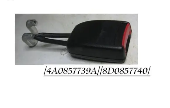 Audi A6 S6 C4 4A Rear seatbelt buckle 8D0857740 4A0857739A