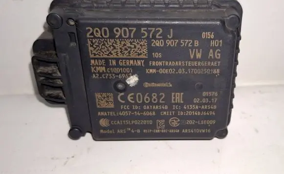 Volkswagen Tiguan Distronic sensor radar 2Q0907572J 2Q0907572B