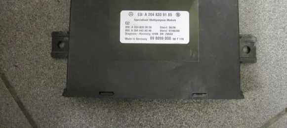 Mercedes-Benz C W204 Other control units/modules A2048209185