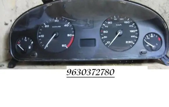 Peugeot 406 Speedometer (instrument cluster) 9630372780 87001370