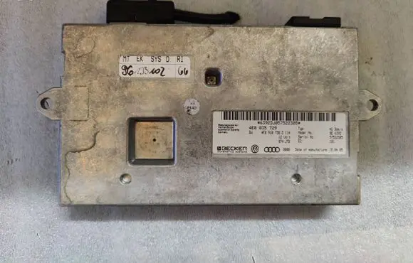 Audi A6 S6 C5 4B MMI control unit 4F0910730D 4E0035729