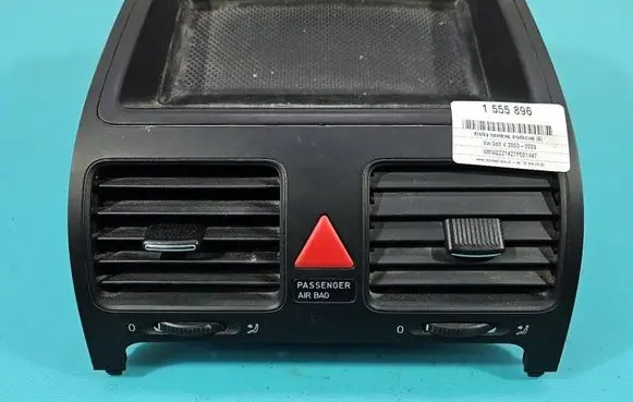 Volkswagen Golf V Dash center air vent grill 1K0819743B IMPRK1555896
