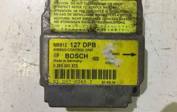 Mitsubishi Space Star Airbag control unit/module MR912127DPB 0285001375