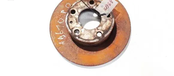 Fiat Ducato Front brake disc neventiliuojamas