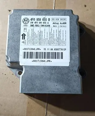 Audi A6 S6 C6 4F Airbag control unit/module 4F0959655B 4F0910655A 0037LD04LJPR